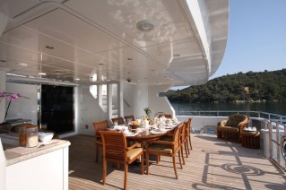 HAPPY DOLPHIN - The Aft Deck
